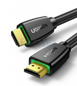 KABEL PODATKOVNI UGREEN HDMI V2,0 2M POLYBAG, (40410), ČRN