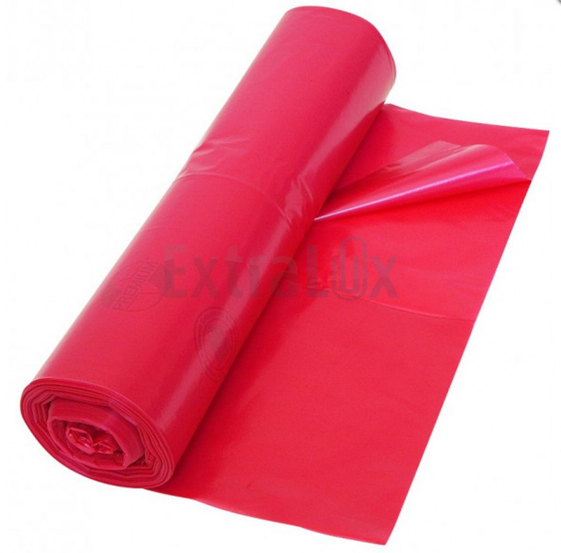 VREČKE ZA SMETI 700X1100 140L LDPE BARVNE 20/1