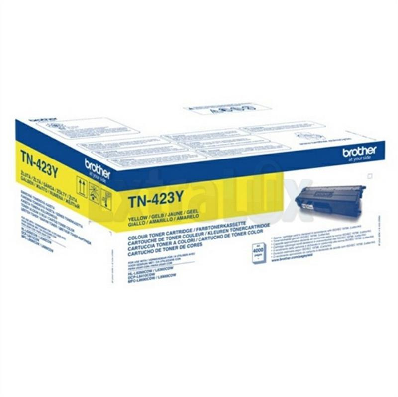 BROTHER TONER TN-423Y YELLOW ZA L8260/8360/8410/8690/8900 4K