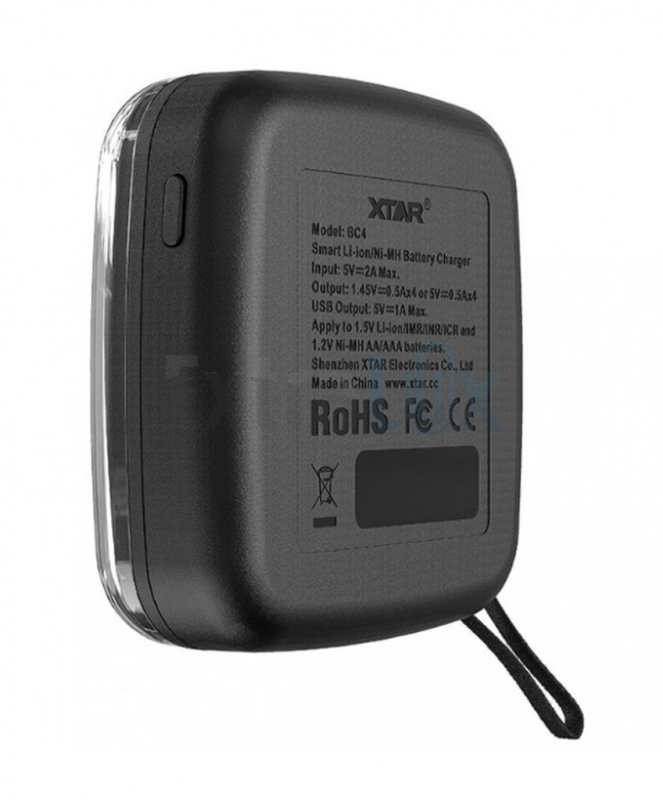 POLNILEC XTAR BC4 ZA 1.5V Li-Ion / 1.2V NiMh ZA 4X AA IN AAA