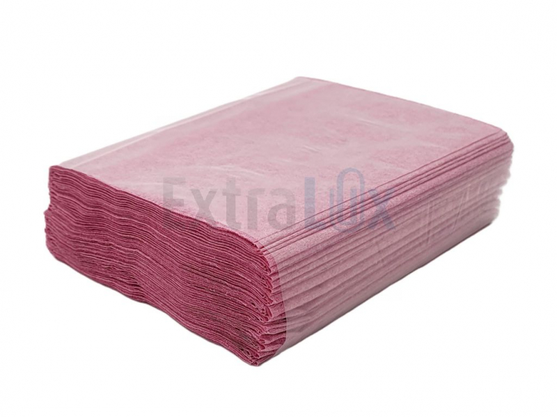 TOALETNI PAPIR ENOSLOJNI LISTIČI ROZA 100/1