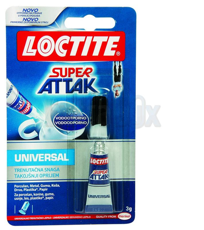 LEPILO LOCTITE SUPER ATTAK SEKUNDNO UNIVERSAL 3G