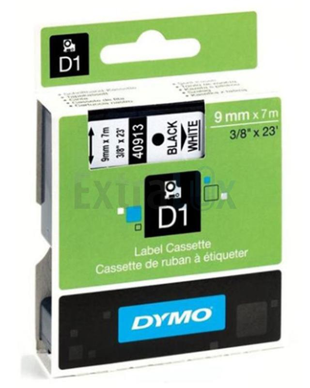 TRAK DYMO D1 9MMX7M ČRNA NA BELEM ART.409130 S0720680