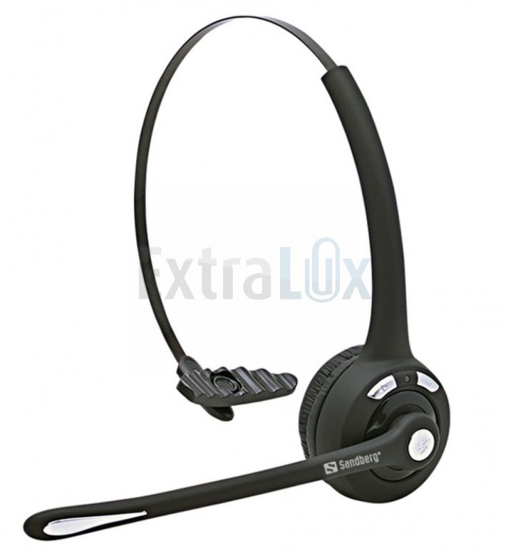 SLUŠALKE SANDBERG Z MIKROFONOM BLUETOOTH OFFICE MONO, BREZŽIČNE