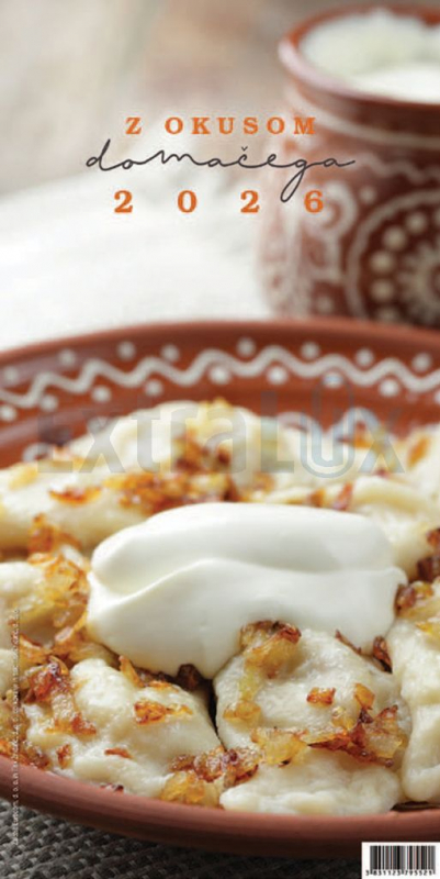 KOLEDAR Z OKUSOM DOMAČEGA  2026