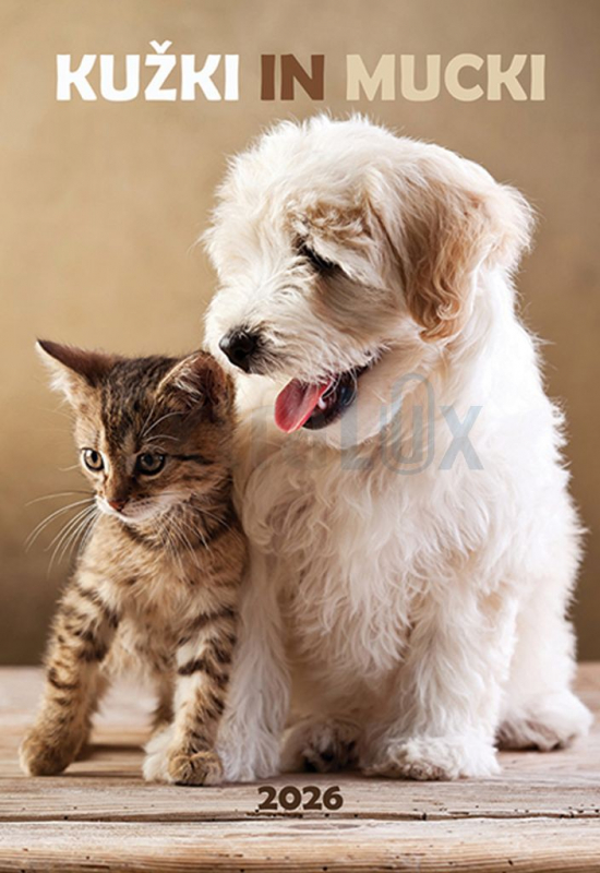 KOLEDAR KUŽKI IN MAČKE  2026