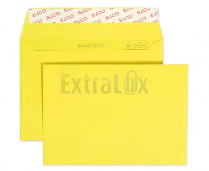 KUVERTA C6 162x114 BO SI ELCO 100G INTENZIVNO RUMENA