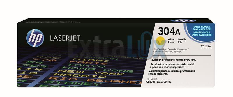 HP TONER CC532A ŠT.304A YELLOW ZA LJ CP2025,CM2320