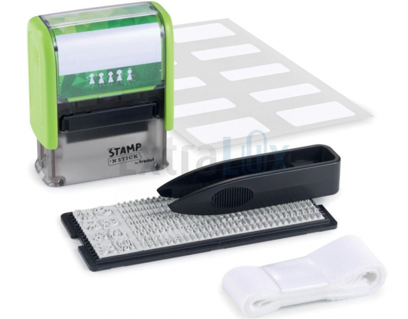 ŠTAMPILJKA TRODAT PRINTY 4911 4.0 STAMP ‘N STICK 38X14, ZELENA-ČRNA BLAZ. AVTOMATSKA 175413