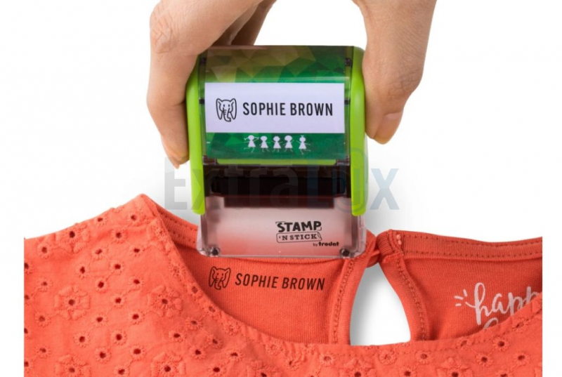 ŠTAMPILJKA TRODAT PRINTY 4911 4.0 STAMP ‘N STICK 38X14, ZELENA-ČRNA BLAZ. AVTOMATSKA 175413