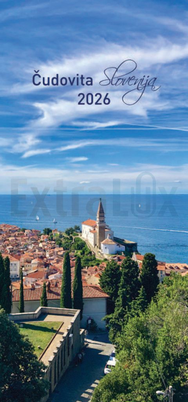 KOLEDAR ČUDOVITA SLOVENIJA  2026