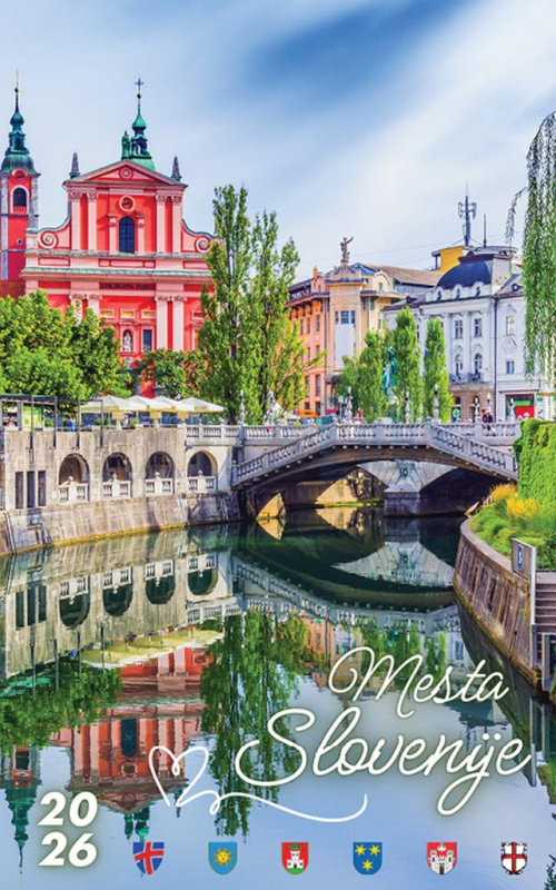 KOLEDAR MESTA SLOVENIJE  2026