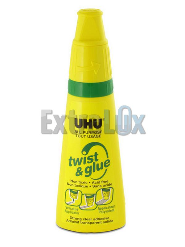 LEPILO UHU TWIST&GLUE 35ML BREZ TOPIL zelen