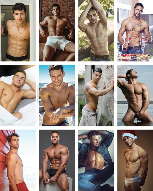 KOLEDAR SEXY BOYS  2026