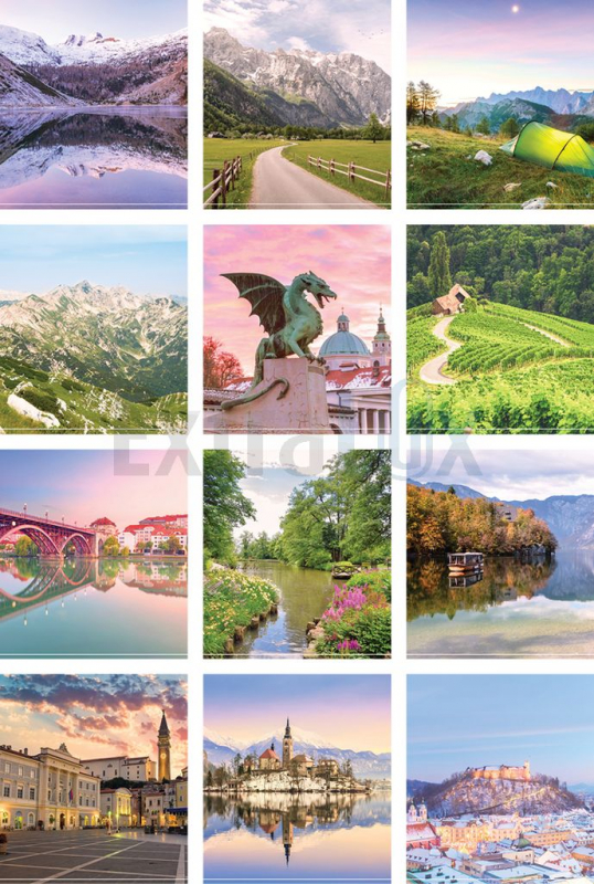 KOLEDAR ROMANTIČNA SLOVENIJA  2026