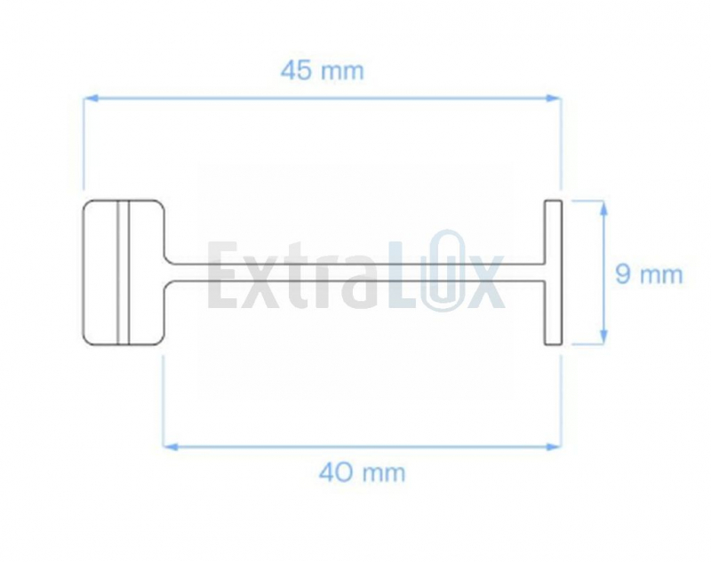 SPLINTE STANDARD TE-40PP-WHT ZA OZNAČEVANJE TEKSTILNIH IZDELKOV 5000/1