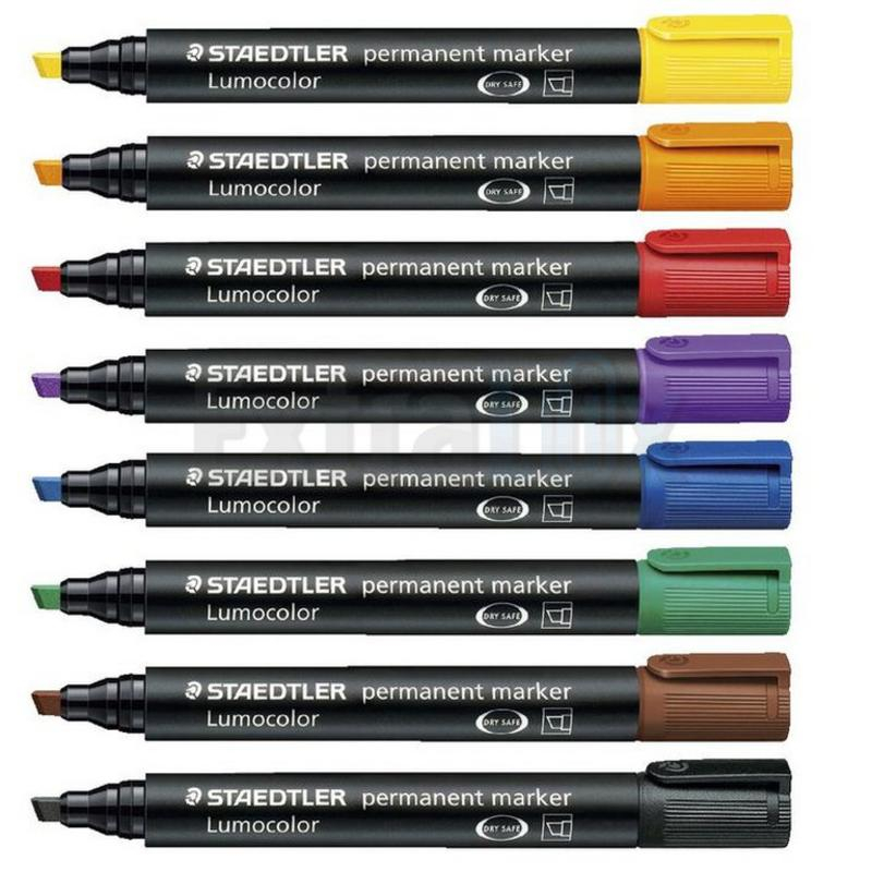 FLOMASTER STAEDTLER LUMOCOLOR 350 PERMANENTNI PRIREZANA KONICA 2-5MM