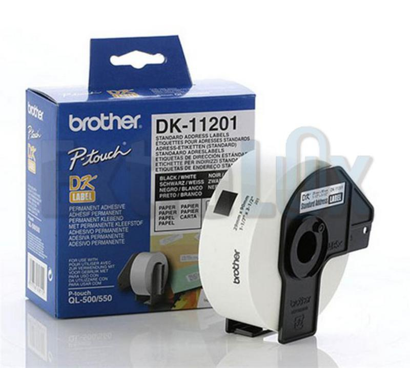 ETIKETE BROTHER DK 29X90MM BELE PAPIR DK-11201 1/400