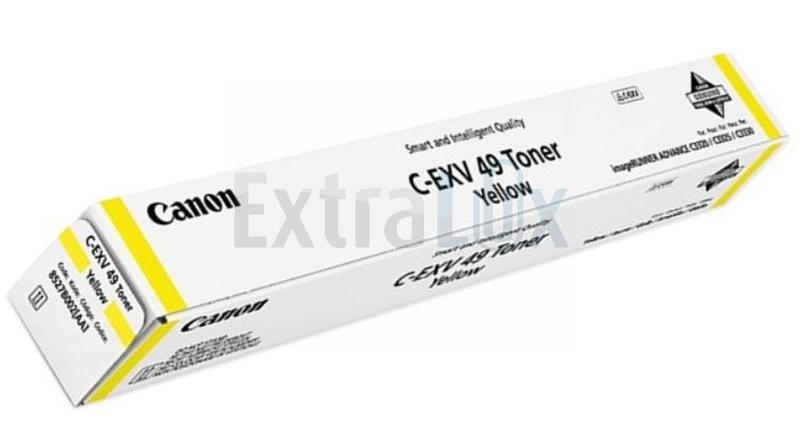 CANON TONER C-EXV 49 YELLOW ZA IR C3300I,3320I,33251I