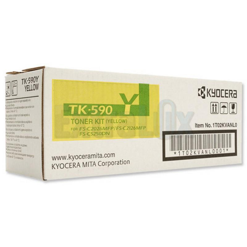 KYOCERA TONER TK-590Y YELLOW ZA FS-5250