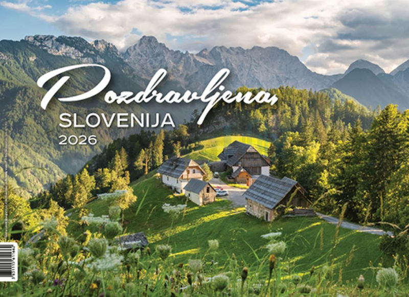 KOLEDAR POZDRAVLJENA, SLOVENIJA 2026