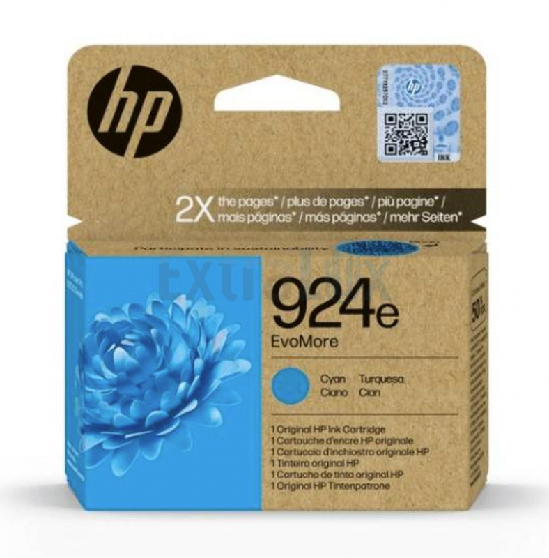 HP ČRNILO 4K0U7NE ŠT.924E CYAN ZA OJ 8120/8130 (800 STRANI)