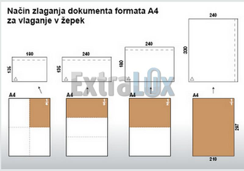 ŽEPEK ZA DOKUMENTE 325X240 ali (320x250)(NOTRANJI C4 315X225) SAMOLEPILNI