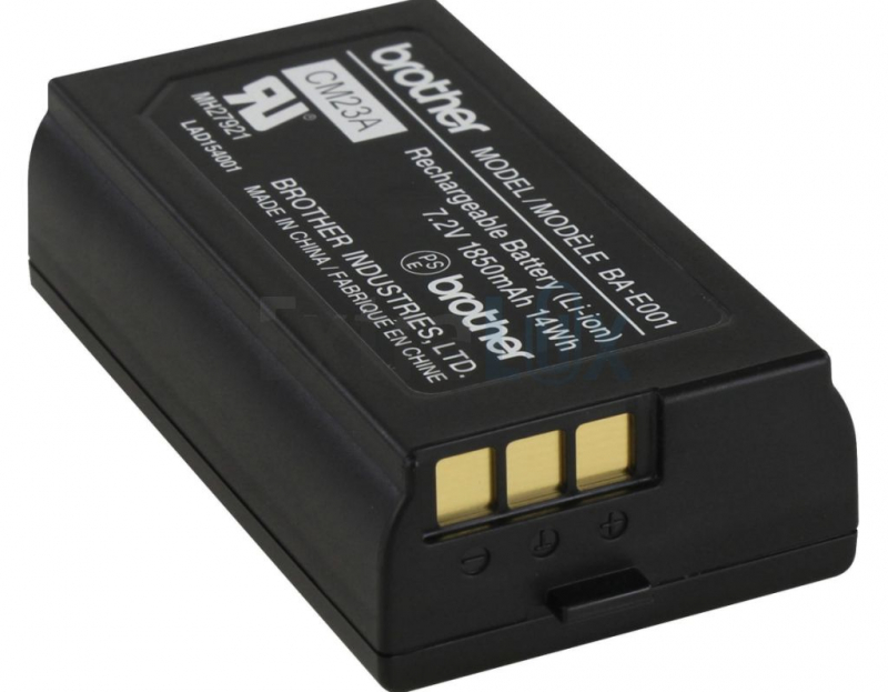 BATERIJA BROTHER POLNILNA LI-Ion BAE-001, ZA TISKALNIKE NALEPK MODELOV TZE MED 18-24MM