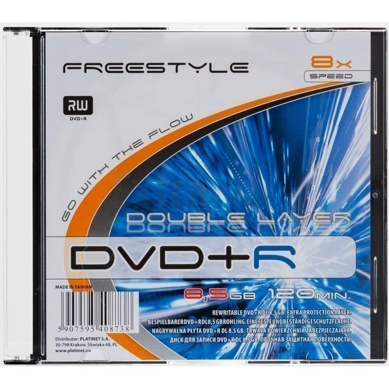 DVD+R DL NN 8,5GB 240MIN 8X SLIM 1/1 (40873)
