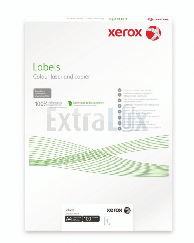 XEROX COLOTECH GLOSS LABEL  SRA3 003R97540/250...(003R98000 / 003R97540)