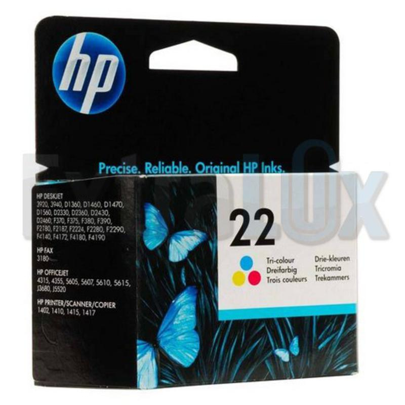 HP ČRNILO C9352A ŠT.22 COLOR ZA DJ 3910,3920,3930