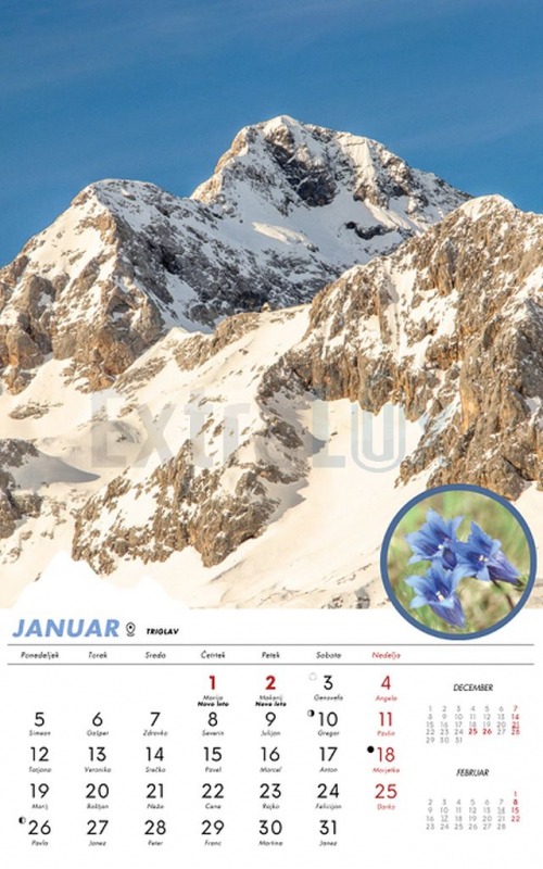 KOLEDAR SLOVENSKE GORE  2026