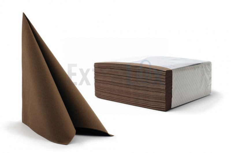 SERVIETI ENOSLOJNI AIRLAID INTENZIV 40X40 16x50/1