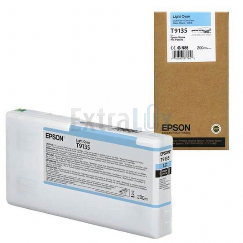 EPSON ČRNILO C13T913500 LIGHT CYAN ZA SURECOLOR SC-P5000/P5000; VIOLET/P5000