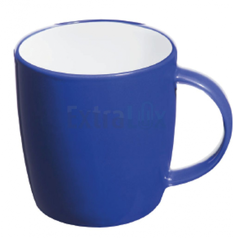 KERAMIČNA SKODELICA Z BARVNO ZUNANJOSTJO