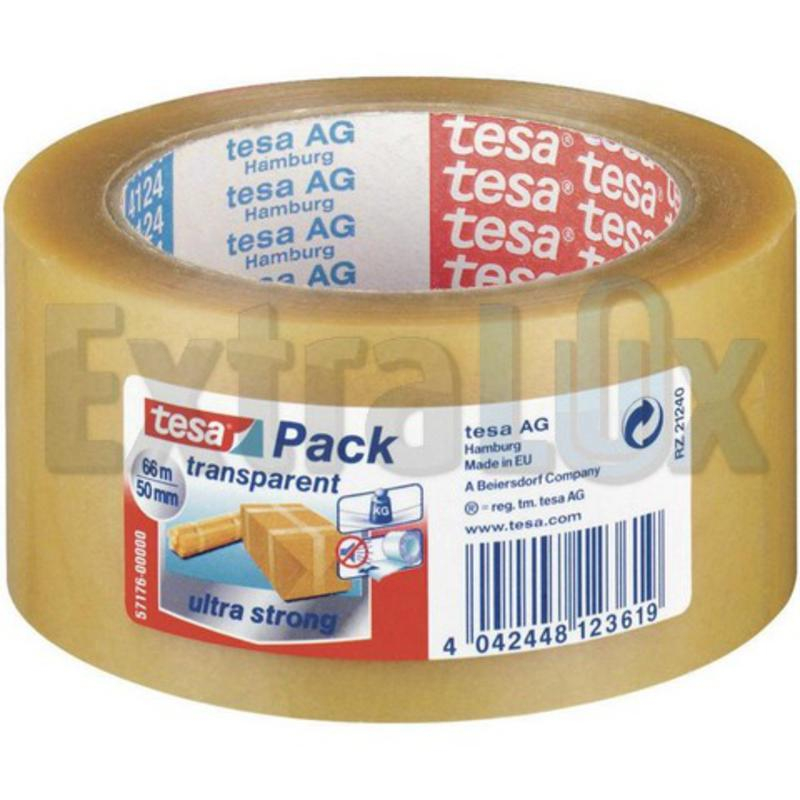LEPILNI TRAK PVC 50MMX66M PROZOREN ULTRA STRONG LN BREZŠUMNI TESA 57176