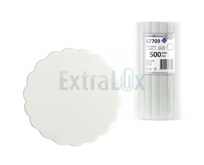 PODSTAVKI PAPIRNATI AIRLAID 57709-001 BELA FI9 500/1