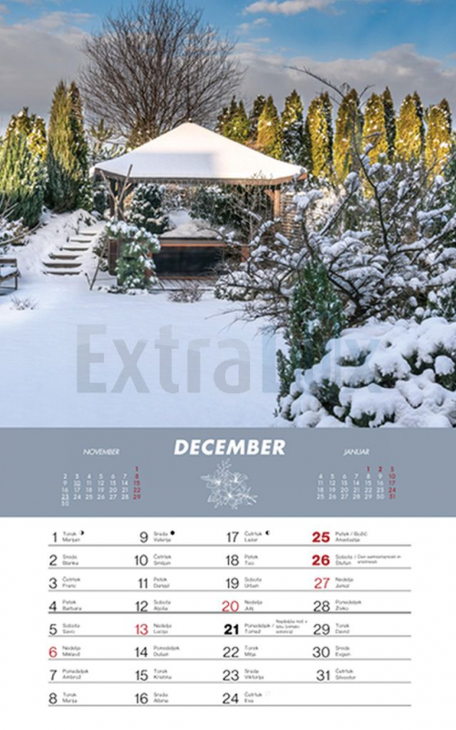 KOLEDAR LEPOTA VRTOV  2026