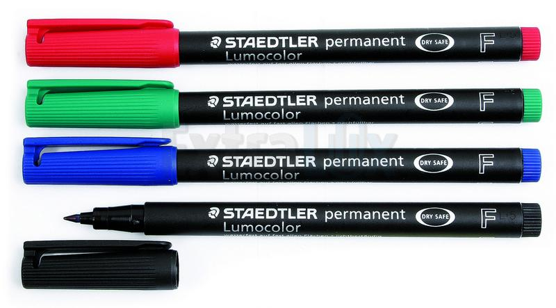 FLOMASTER STAEDTLER LUMOCOLOR 318 F PERMANENTNI OHP OKROGLA KONICA 0,6 MM