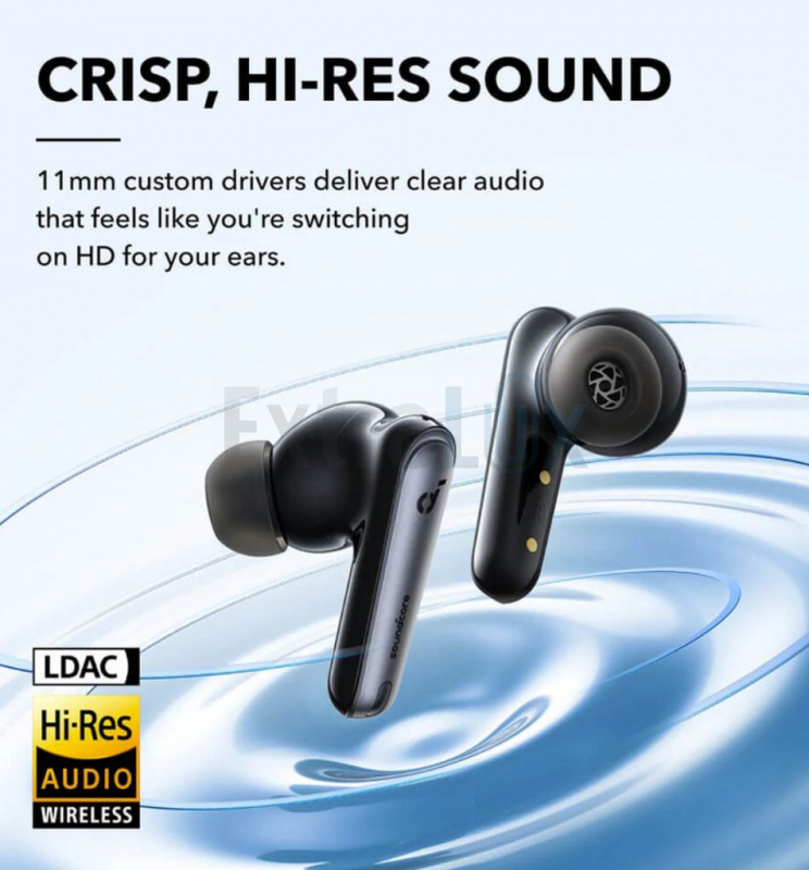 SLUŠALKE ANKER SOUNDCORE LIBERTY 4 NC BREZŽIČNE, ČRNE