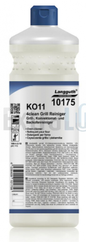 ČISTILO ZA ODSTR. ZAPEČENE MAŠČOBE, KO11 4CLEAN GRILL REINIGER, 1L