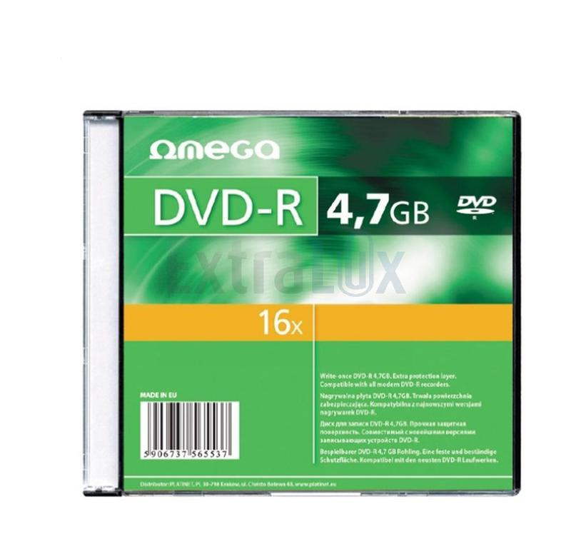 DVD-R NN 4,7GB 120MIN 16X SLIM 1/1