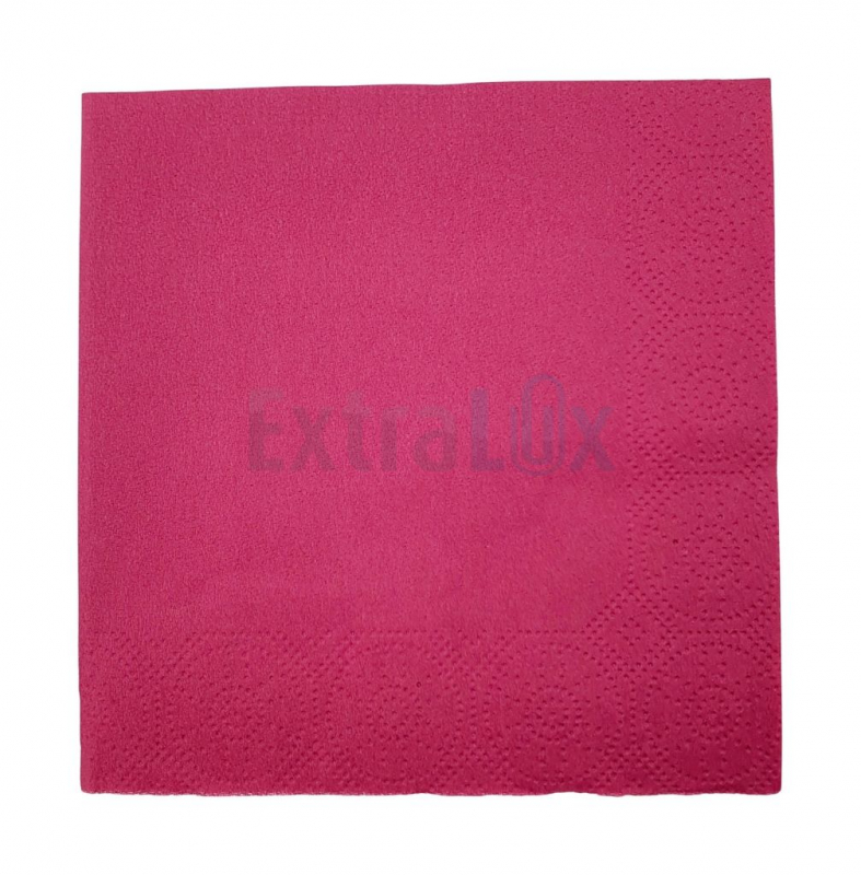 SERVIETE DVOSLOJNE, 25X25 TISSUE, BORDO, 100/1