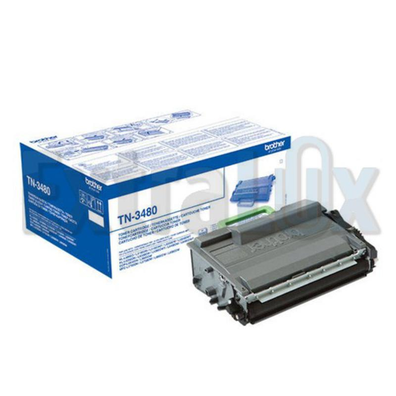 BROTHER TONER TN-3480 BLACK 8K ZA HL-L5000D HL-L5100DN HL-L5200DW HL-L6300DW