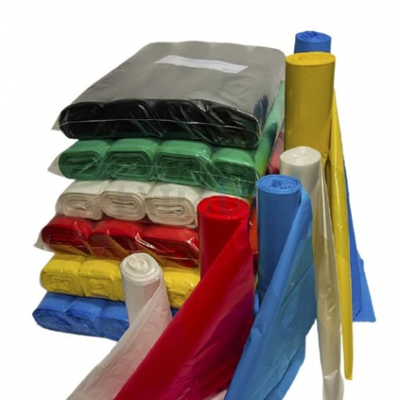 VREČKE ZA SMETI 600X800 80L HDPE BARVNE 20/1