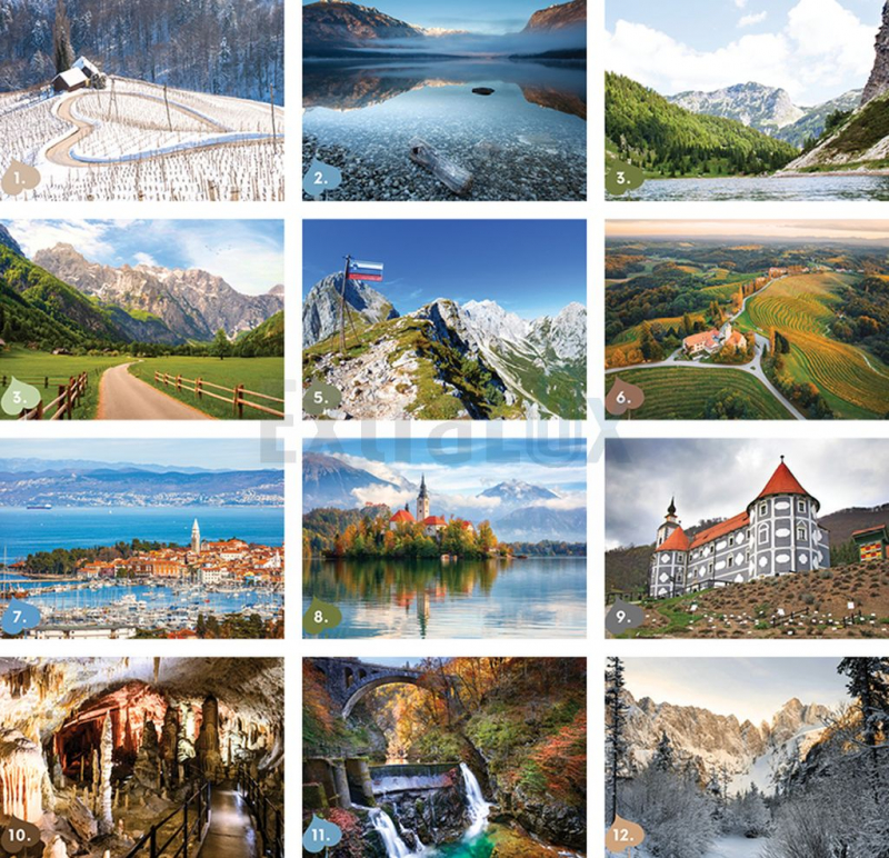 KOLEDAR POTEP PO SLOVENIJI  2026