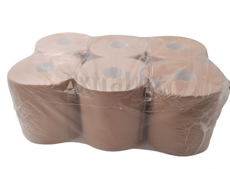 BRISAČE DVOSLOJNE CENTRALNI IZVLEK RJAVA RECIKLAŽA 135M 6/1