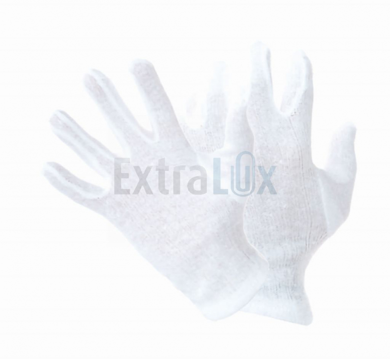 ROKAVICE BOMBAŽNE ART. 010114 BELE 12/1