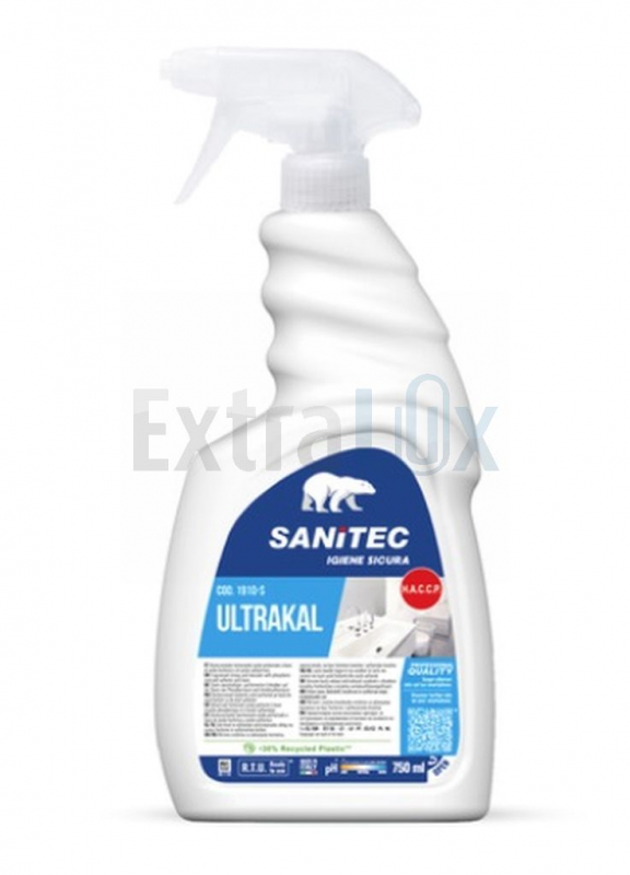 ČISTILO SANITEC PROTI VOD.KAMNU ULTRAKAL 750ML Z RAZPRŠILOM