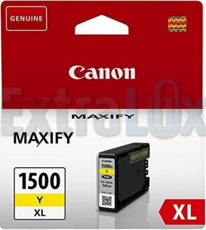 CANON ČRNILO PGI-1500XLY YELLOW ZA MB2050/2350 (9195B001AA)